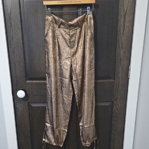 Nekane NKN Jatziri Rose Gold Pants With Jogger Ties